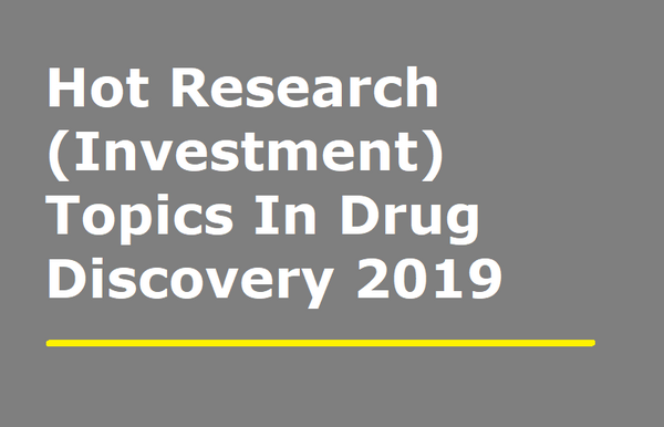 "Hot" Research Areas in Drug Discovery …