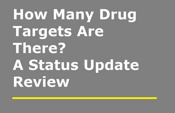 How Many Drug Targets Are There? …