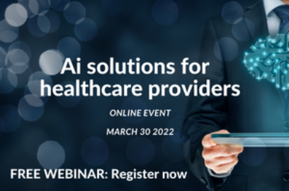 FREE WEBINAR: AI solutions for healthcare …