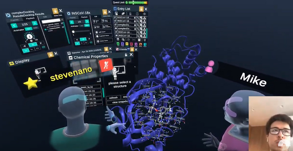 Virtual Reality in Drug Discovery: More …