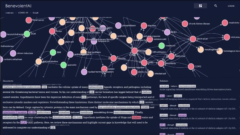 BenevolentAI has amassed a substantial biomedical knowledge graph on AWS - set up to discover and develop new treatments